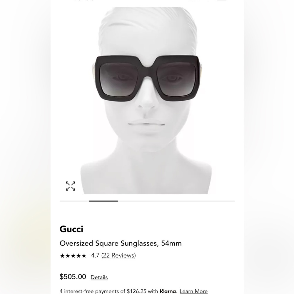 Gucci Sunglasses - brand new